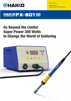 Hakko FX801 Soldering Station Brochure